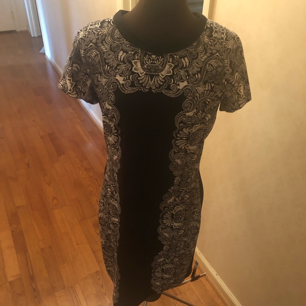 Maggy London Sz12 Short Sleeve Dress